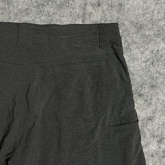 KUHL Amphibious Hybrid Shorts Men’s WAIST 36 TAG 38  Gray Hiking Outdoor Pockets - Picture 16 of 17